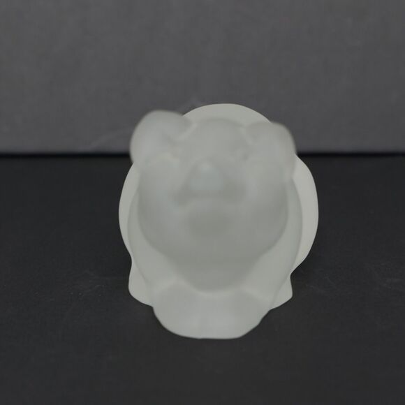 VTG NIB Princeton Gallery Crystal Small Pig Figurine Treasury Of Pigs Farmcore - Picture 2 of 14
